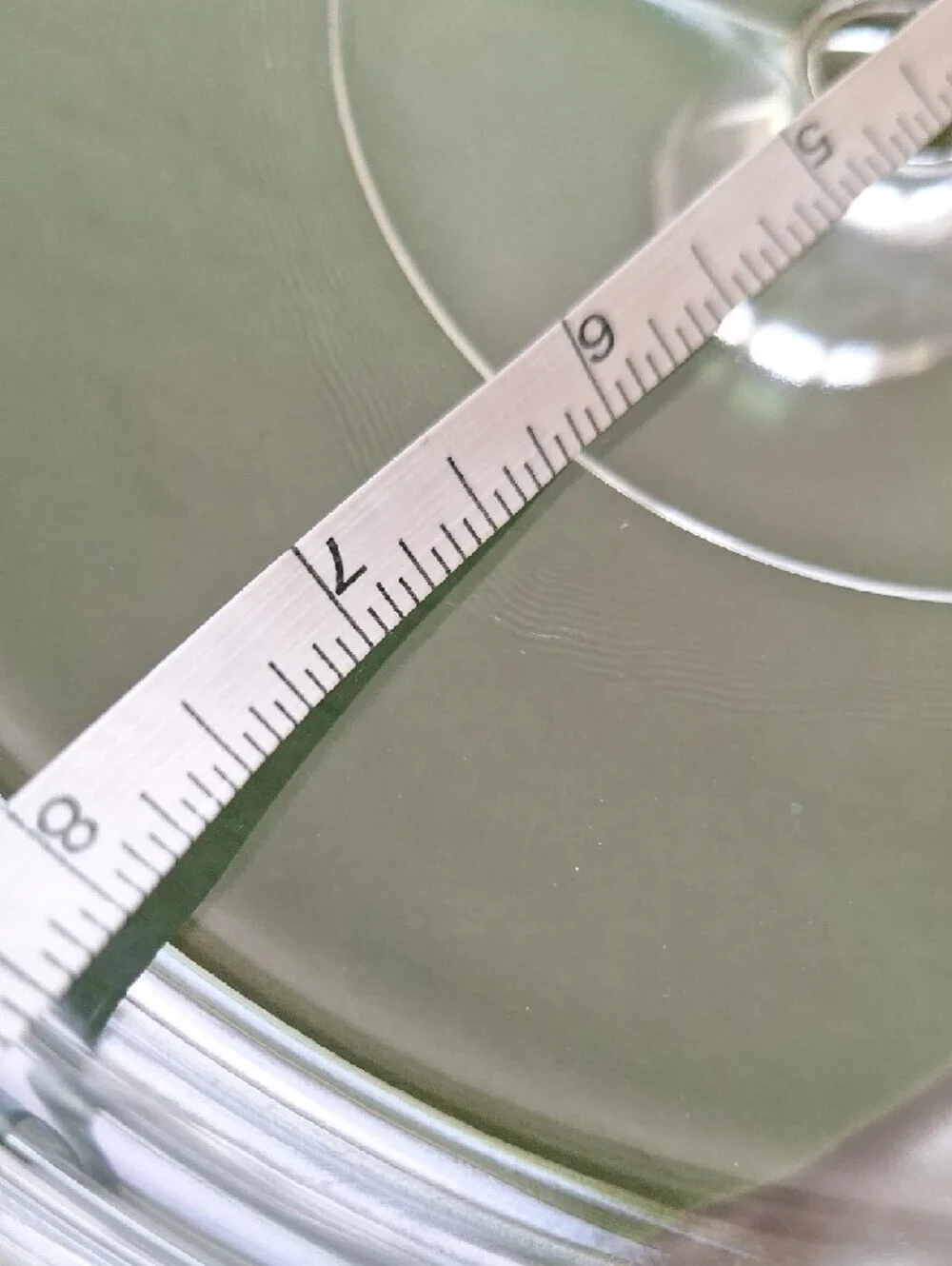 Pryex Clear Glass Lid with Knob 38Pyrex624C